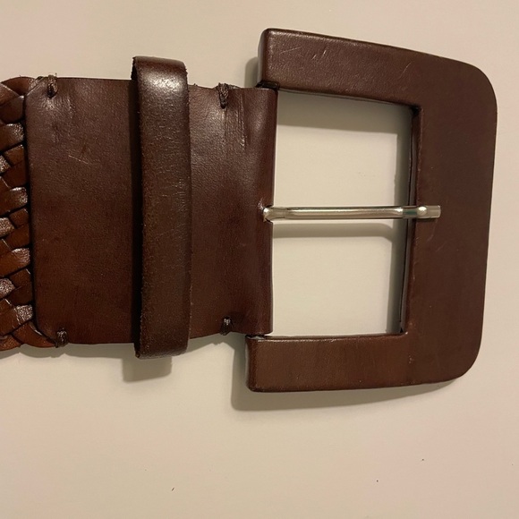 Reptile’s House Milano Brown Genuine Italian Leather Rope Belt main image 9